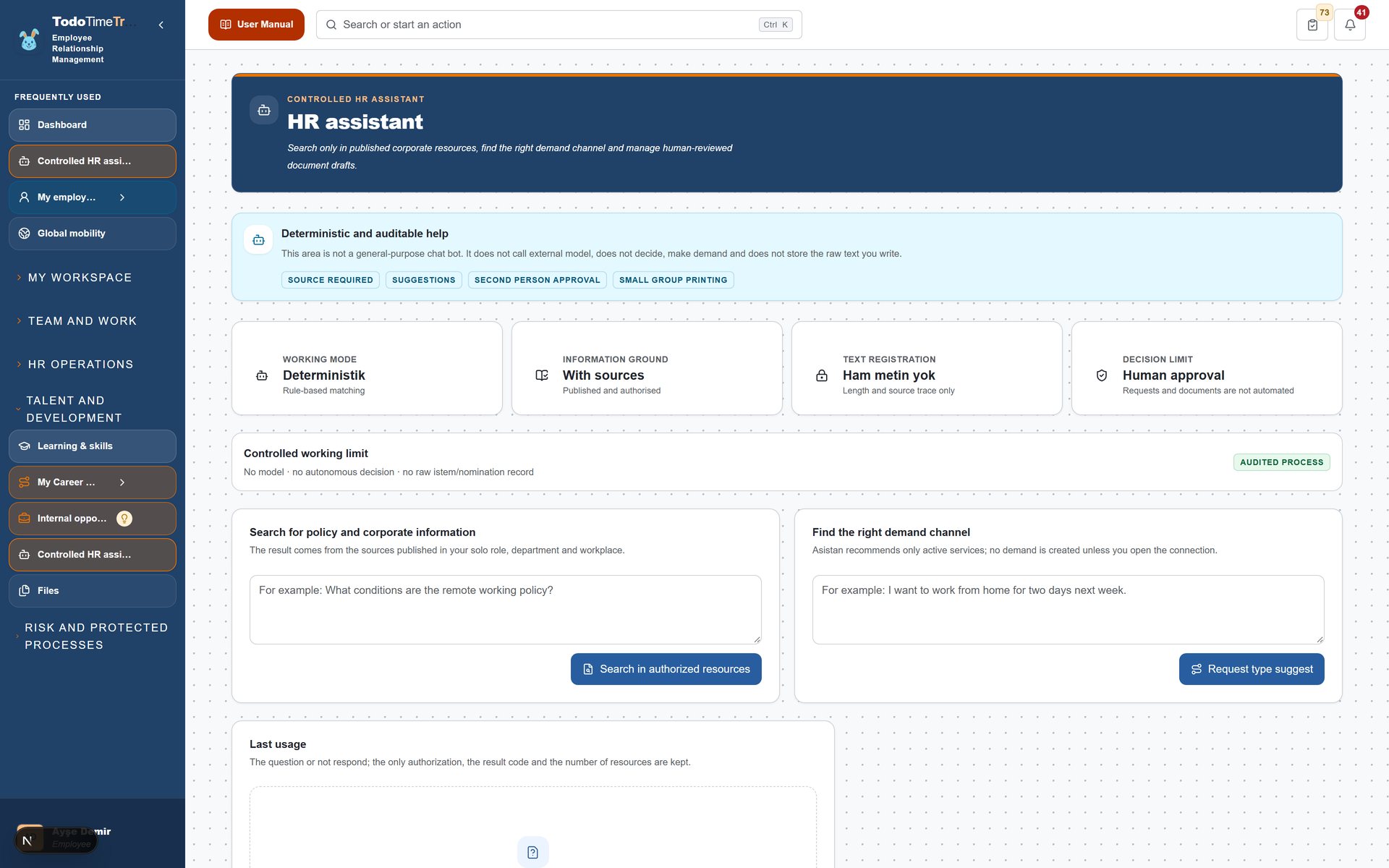 assistant screenshot